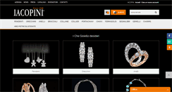 Desktop Screenshot of iacopinigioielli.com